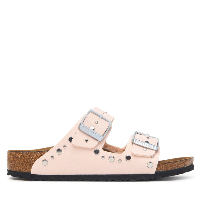 Klapki Birkenstock Arizona Rivets 1032546 M Różowe złoto
