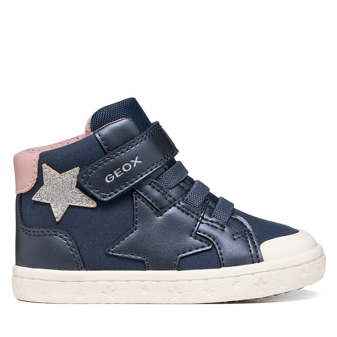 Sneakersy Geox B Gisli Girl B561MG 0AUAJ CF4A8 S Granatowy