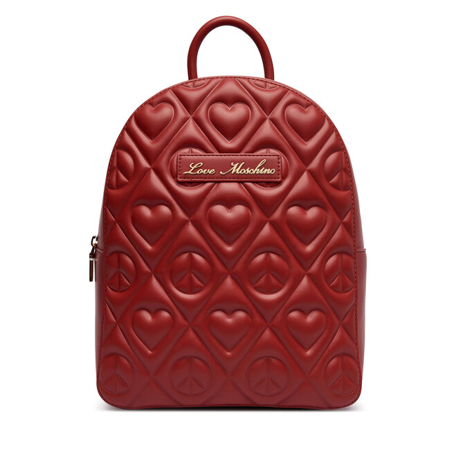 Plecak LOVE MOSCHINO JC4264PP0PKQ0459 Czerwony