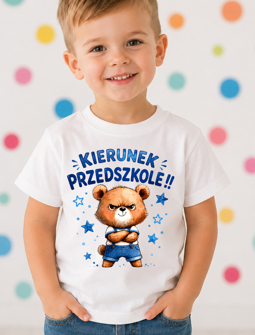 Koszulka dla chłopczyka do przedszkola