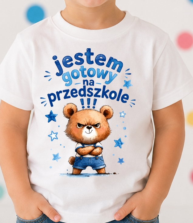Koszulka dla chłopczyka do przedszkola