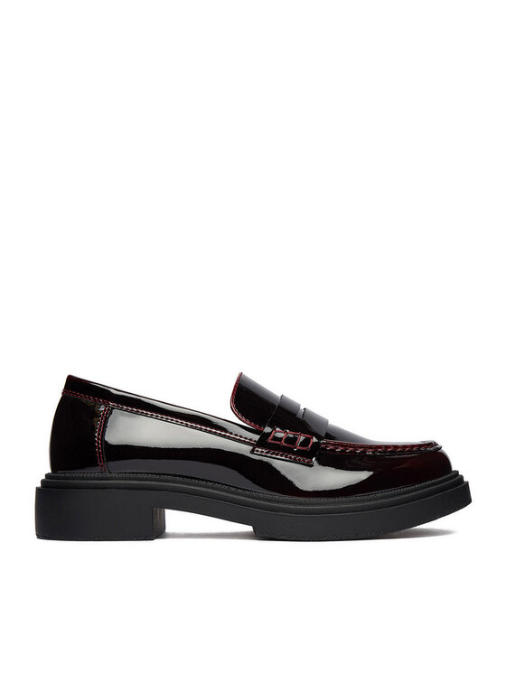 JENNY Loafersy CEO-Y82537-1 Bordowy