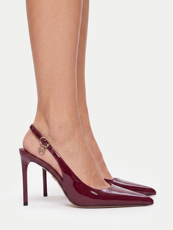 Nine West Szpilki EO-TS6384-01 Bordowy