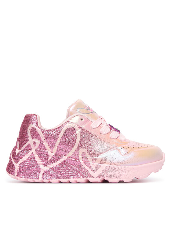 Skechers Sneakersy Jgoldcrown: Uno Lite - Heartdust Forever 310814L Różowy