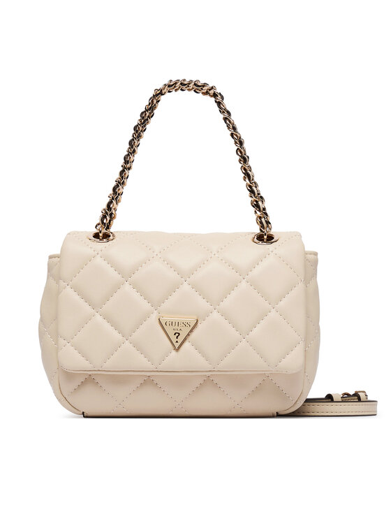 Guess Torebka Juliet Mini HWQG24 56740 Kremowy