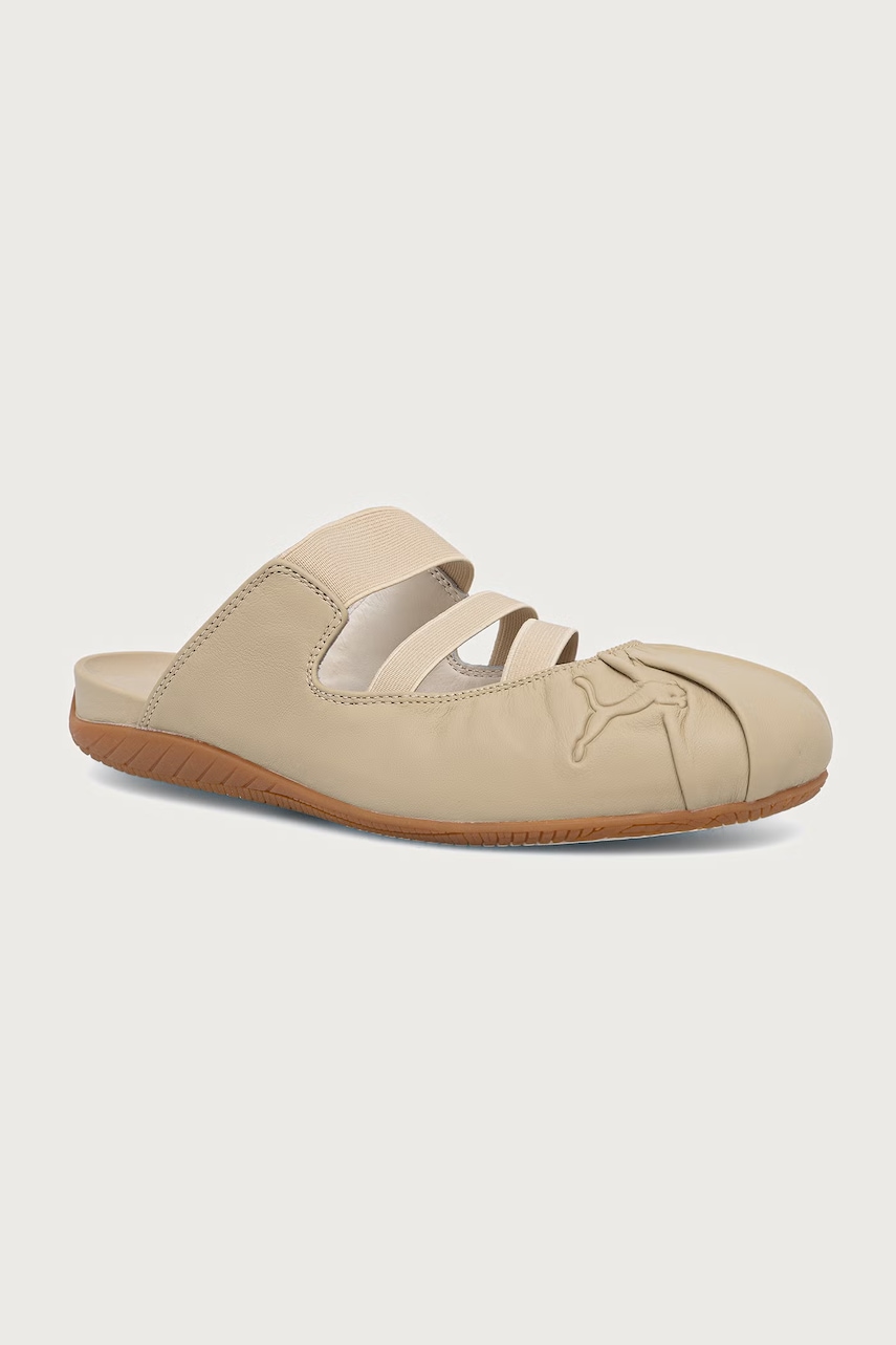 Puma Speedcat Mule klapki skórzane