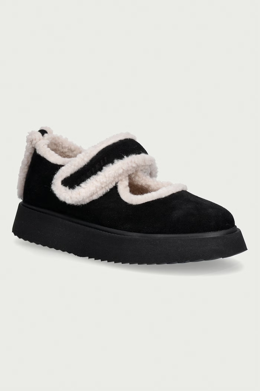 Inuikii Shearling M.J. baleriny zamszowe