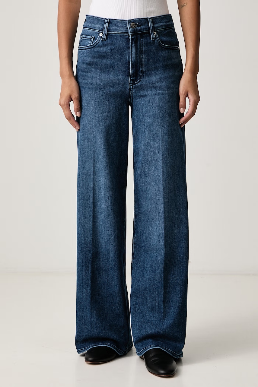 Frame LE SLIM PALAZZO jeansy flare damskie
