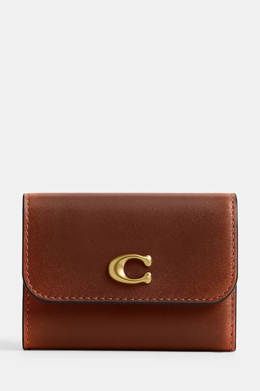 Coach Essential Card Holder Wallet etui na paszport skórzane damskie