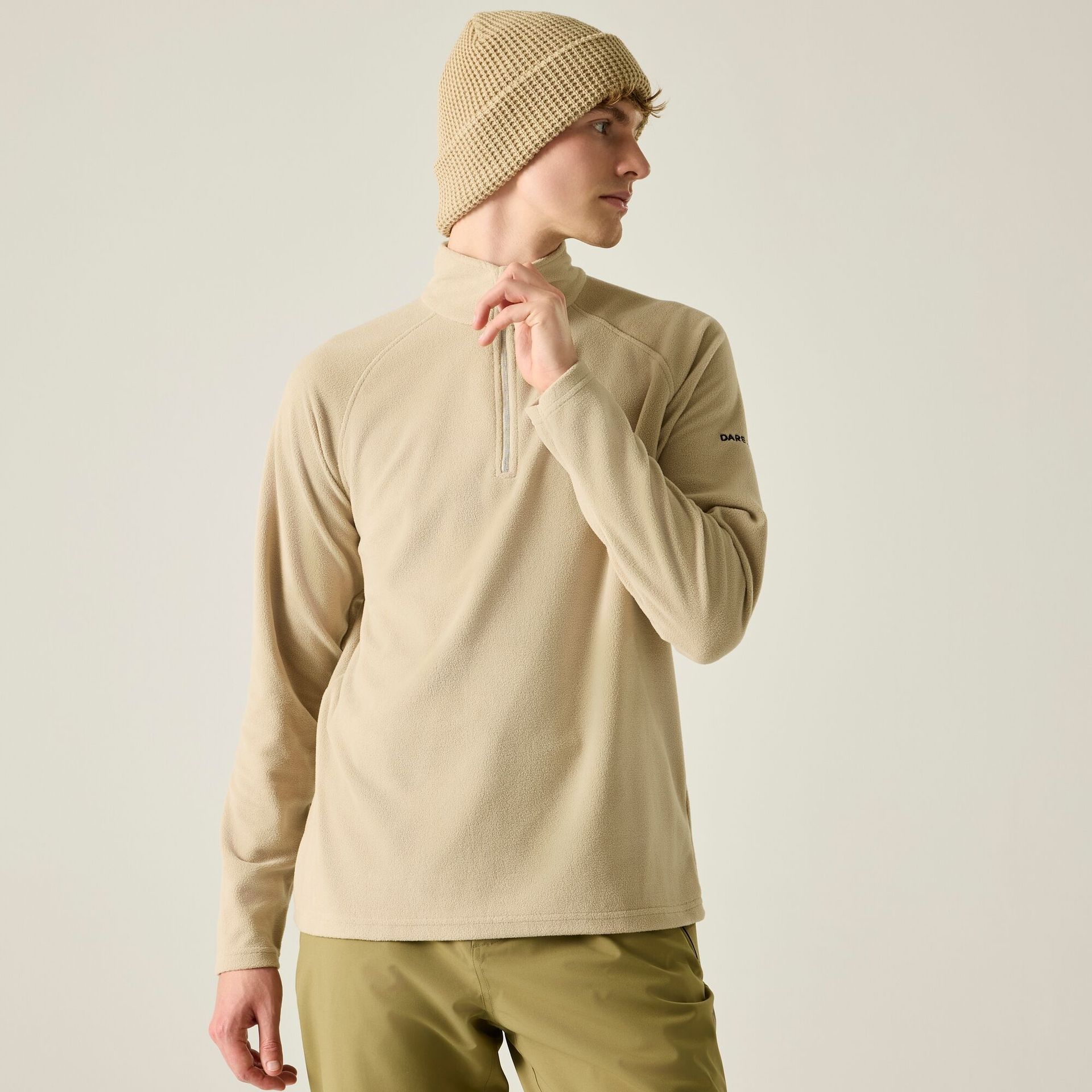 Dare 2b Polar męski z suwakiem 1/4 Freethink II Biały, Rozmiar: 3XL