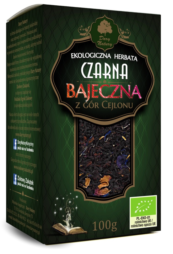 Dary Natury herbata czarna bajeczna EKO 100 g