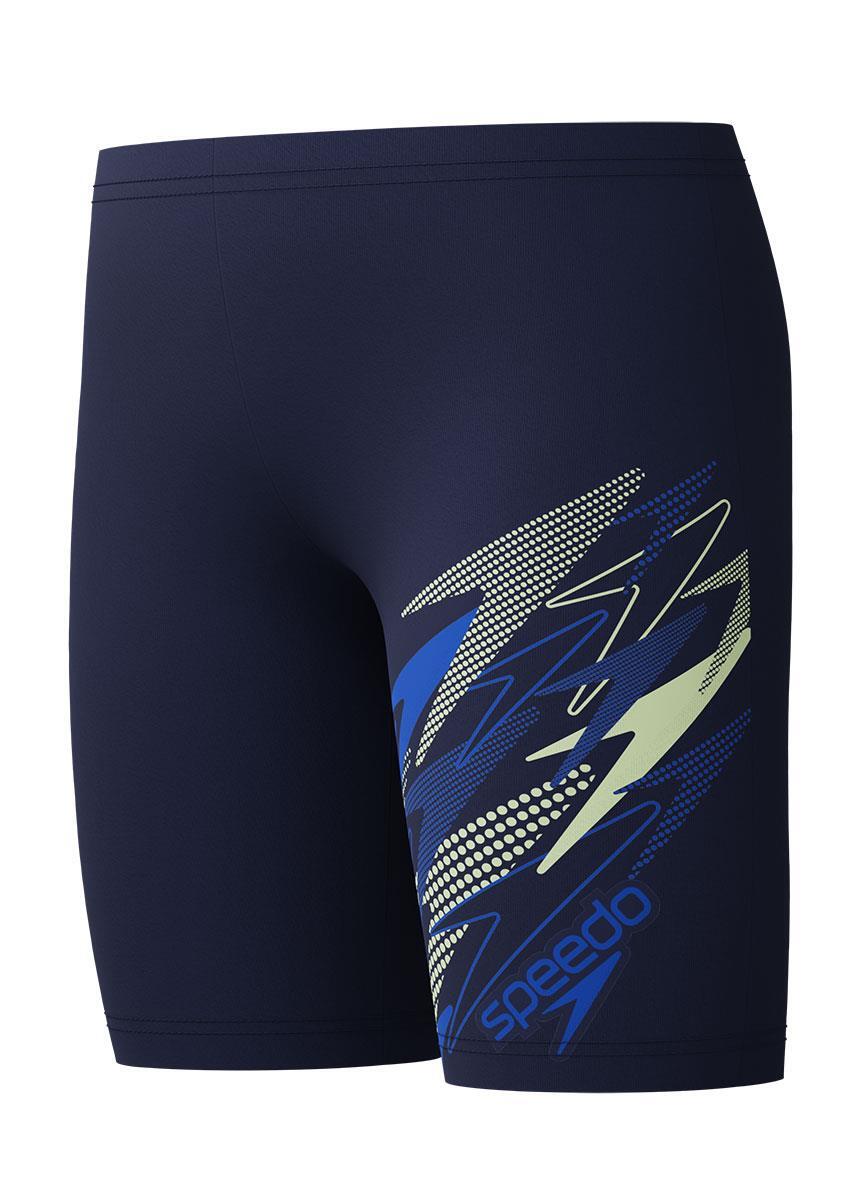 Speedo Jongens Zwemjammer Medley Logo Marine/Blauw