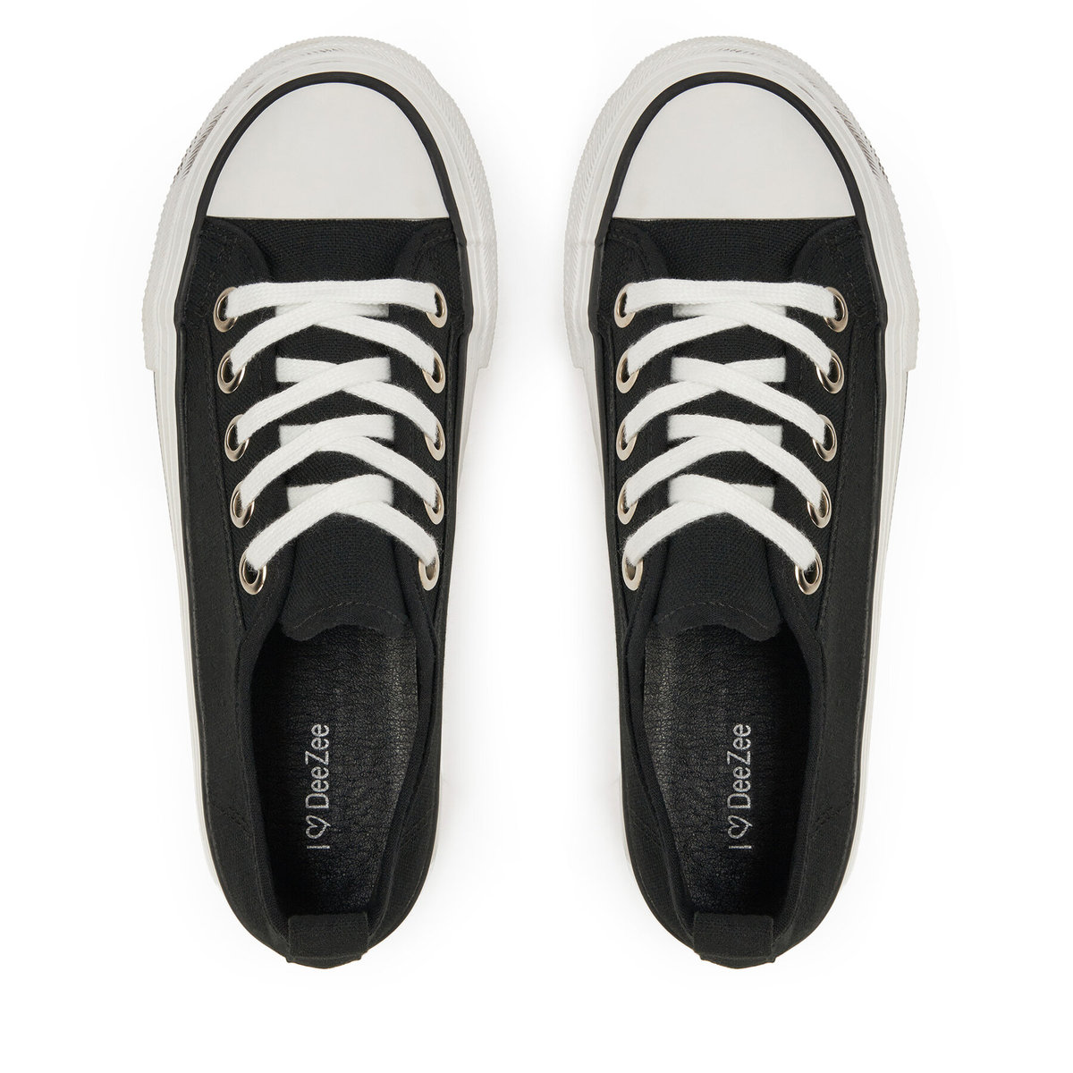 Deezee Trampki Damskie Czarny AM25234