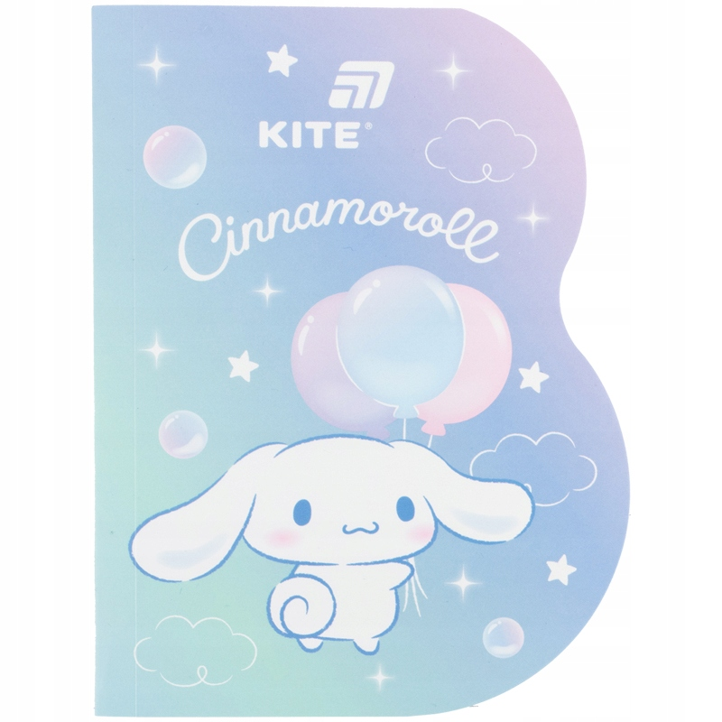 Notatnik mały dla dzieci miękka okładka w kratkę Cinnamoroll Kite