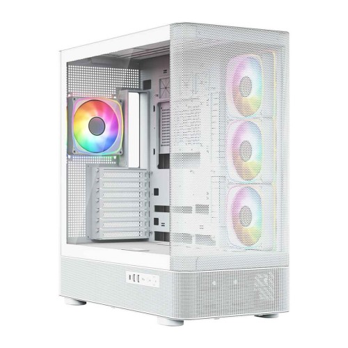 MODECOM OBUDOWA VOLCANO AQ 300 ARGB MIDI BIAŁA MC-A-AQ300-4FA-W