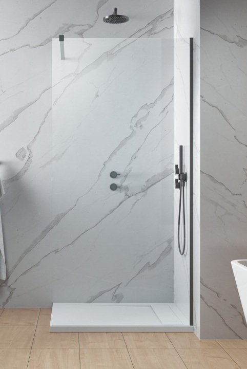 Radaway Modo New Brushed GunMetal II kabina Walk-in 30-100×200-230 szczotkowany grafit/szkło przejrzyste 389904-92-01