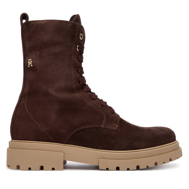 Trzewiki Tommy Hilfiger T4A5-35172-1429 S Brązowy