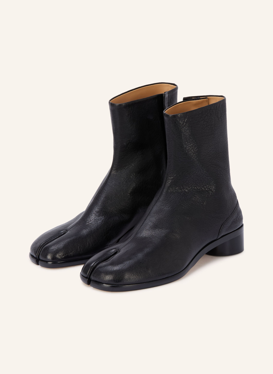 Maison Margiela Botki Tabi schwarz