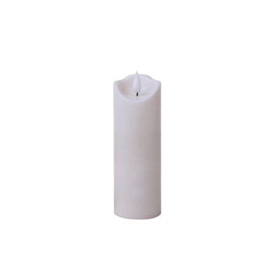 Świeca LED FALA 5 cm x 15 cm biała