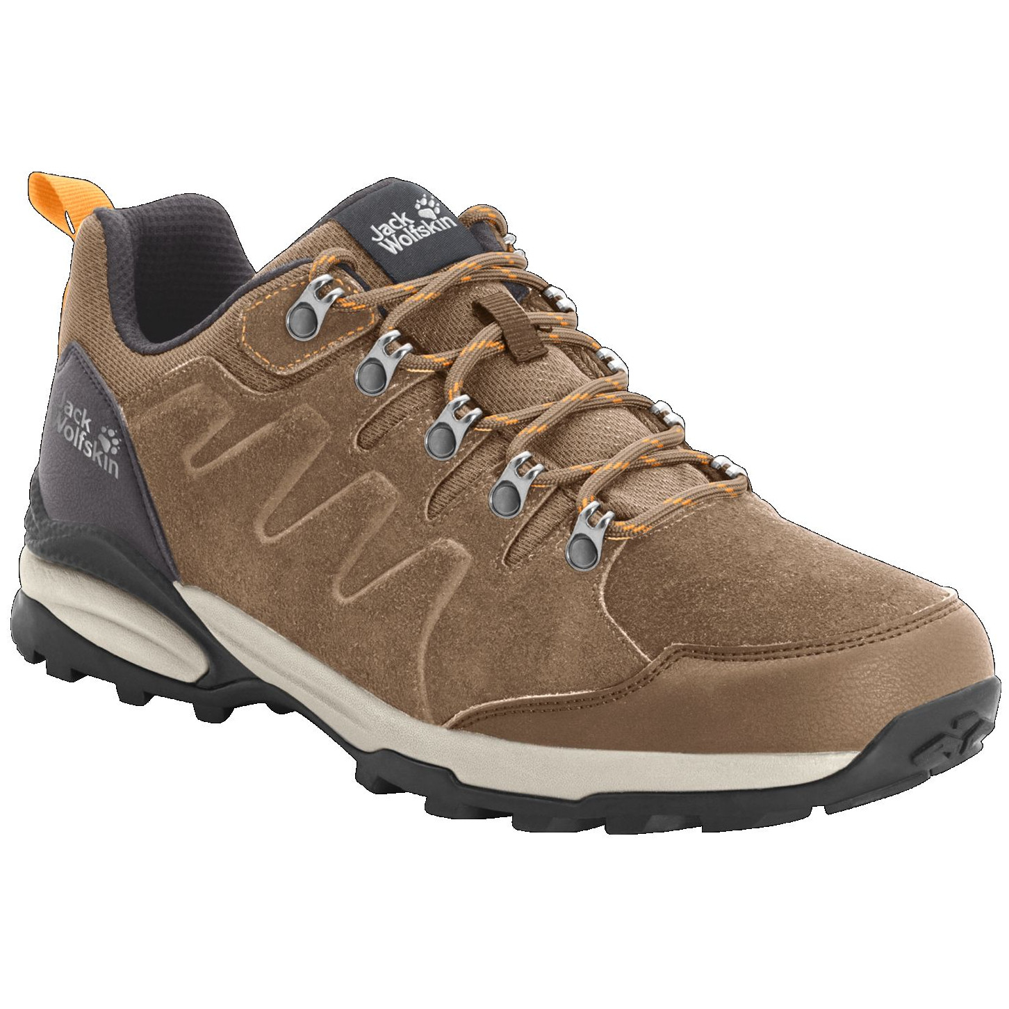 Buty damskie Jack Wolfskin Refugio Texapore Low W Rozmiar butów (UE): 37,5 / Kolor: brązowy