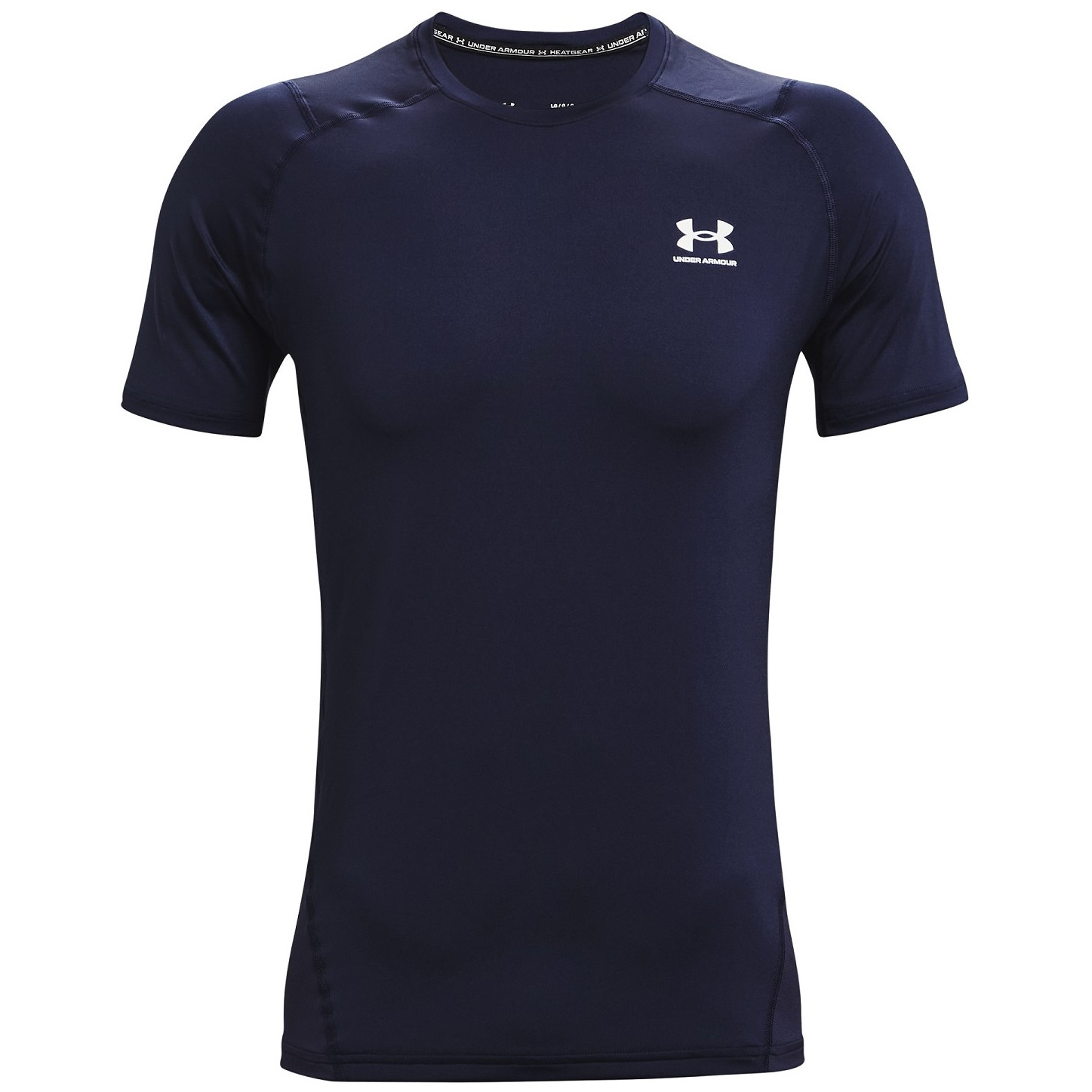Koszulka męska Under Armour HG Armour Fitted SS Rozmiar: XL / Kolor: ciemnoniebieski