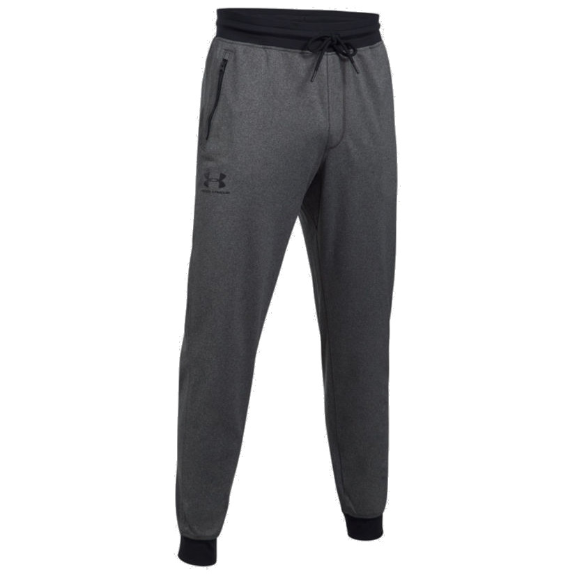Męskie spodnie dresowe Under Armour Sportstyle Tricot Jogger Rozmiar: XL / Kolor: szary/czarny
