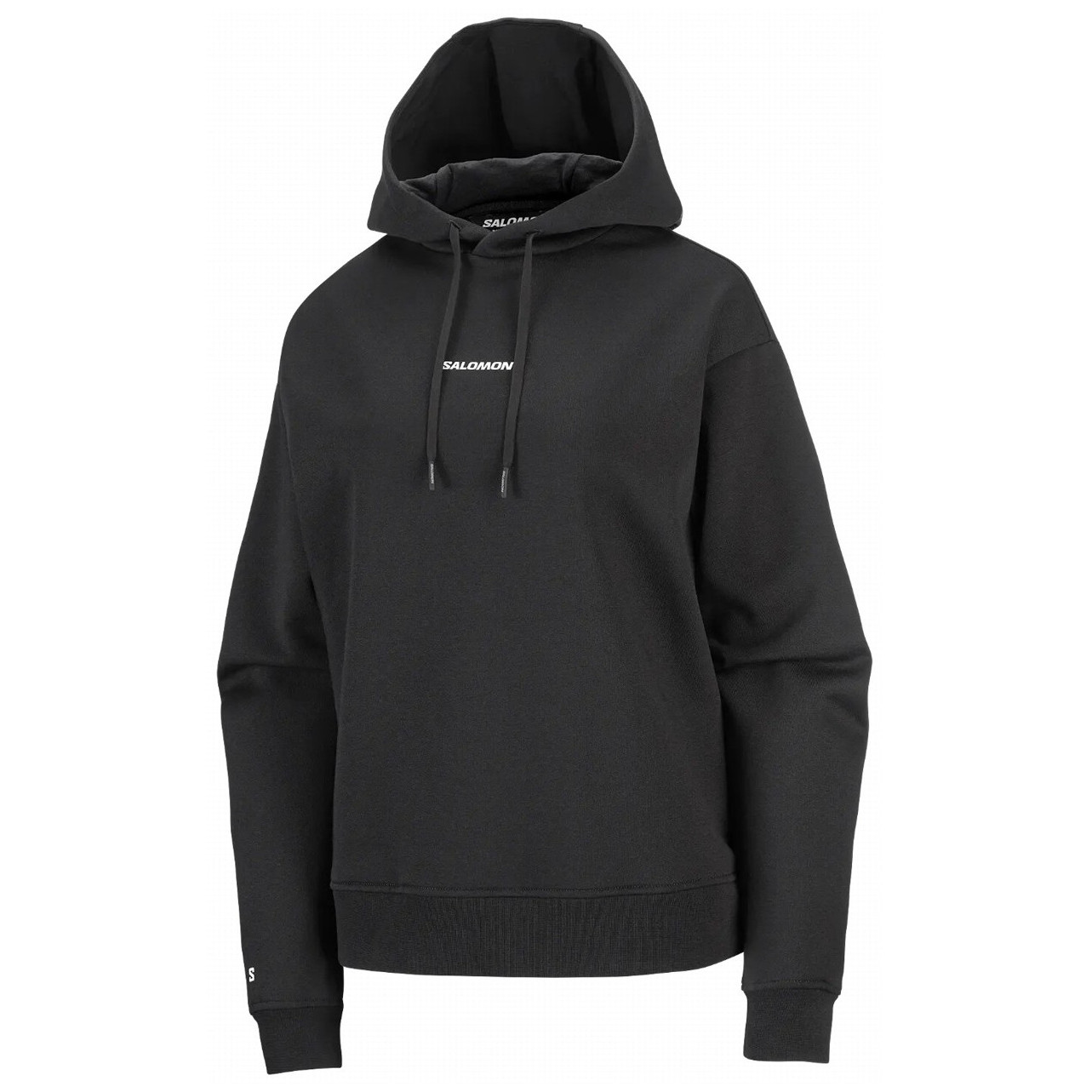 Bluza damska Salomon Logo Hoodie W Rozmiar: L / Kolor: czarny