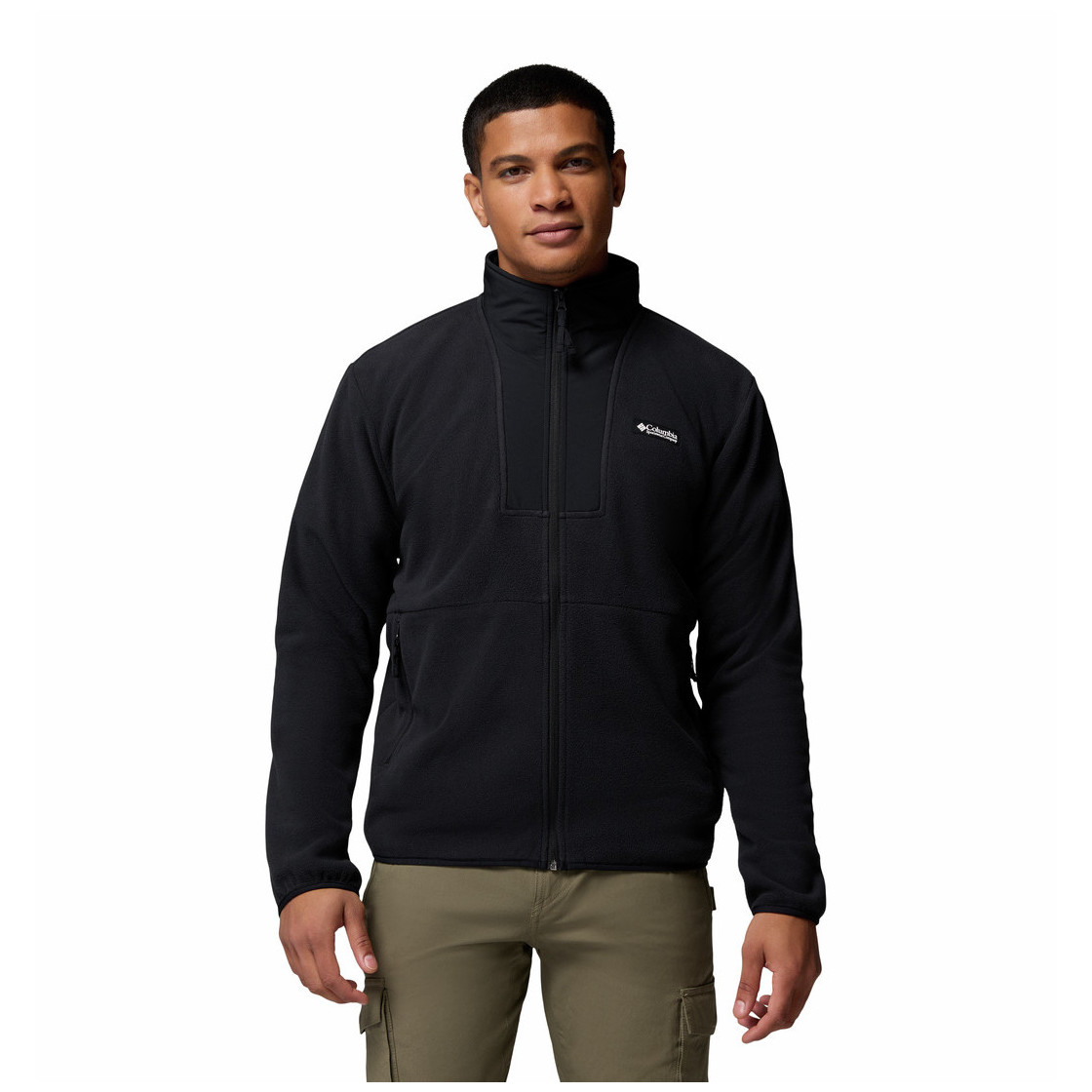 Bluza męska Columbia Sequoia Grove™ Ii Fz Fleece Rozmiar: XXL / Kolor: czarny