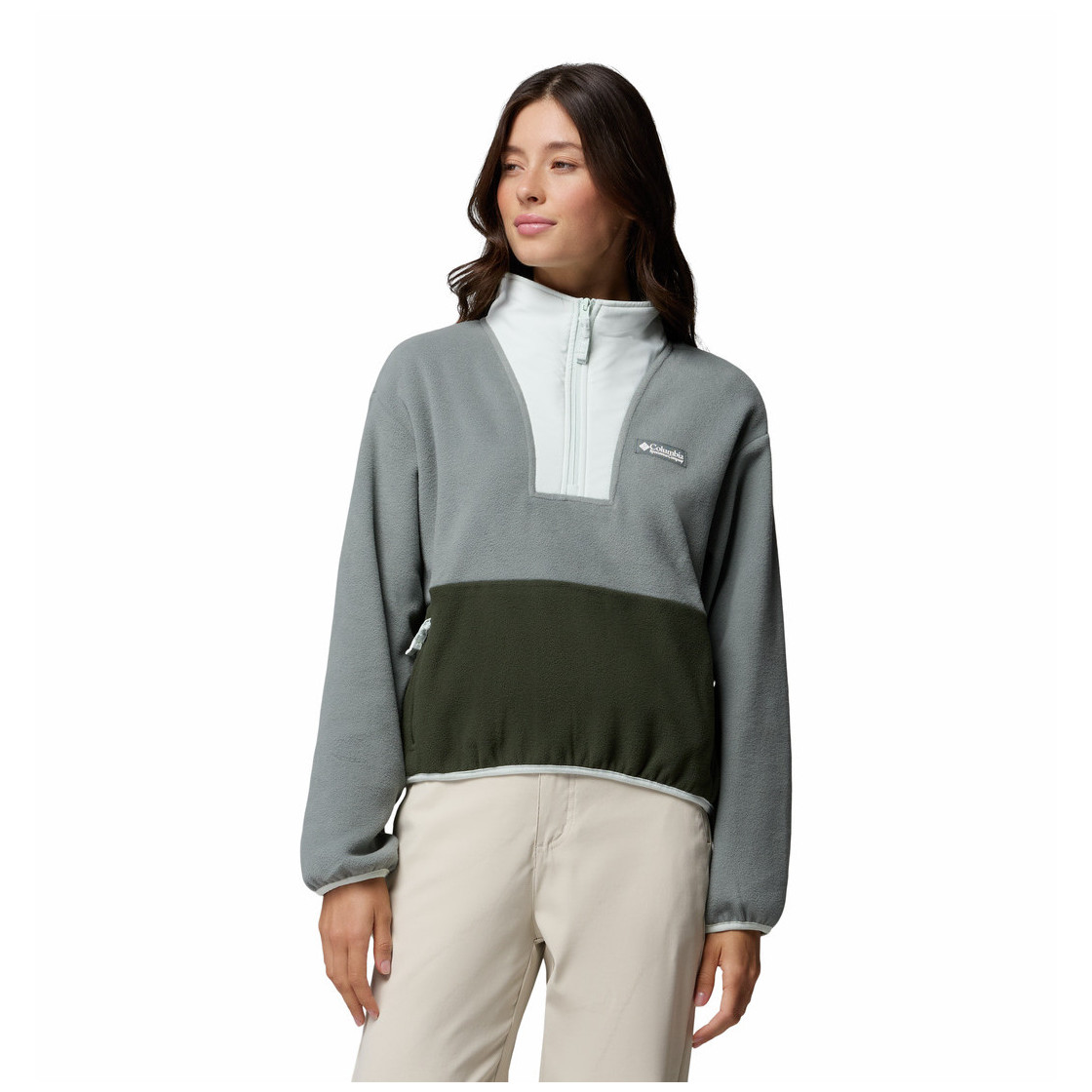 Bluza damska Columbia Sequoia Grove™ Ii Half Zip Fleece Rozmiar: L / Kolor: fioletowy