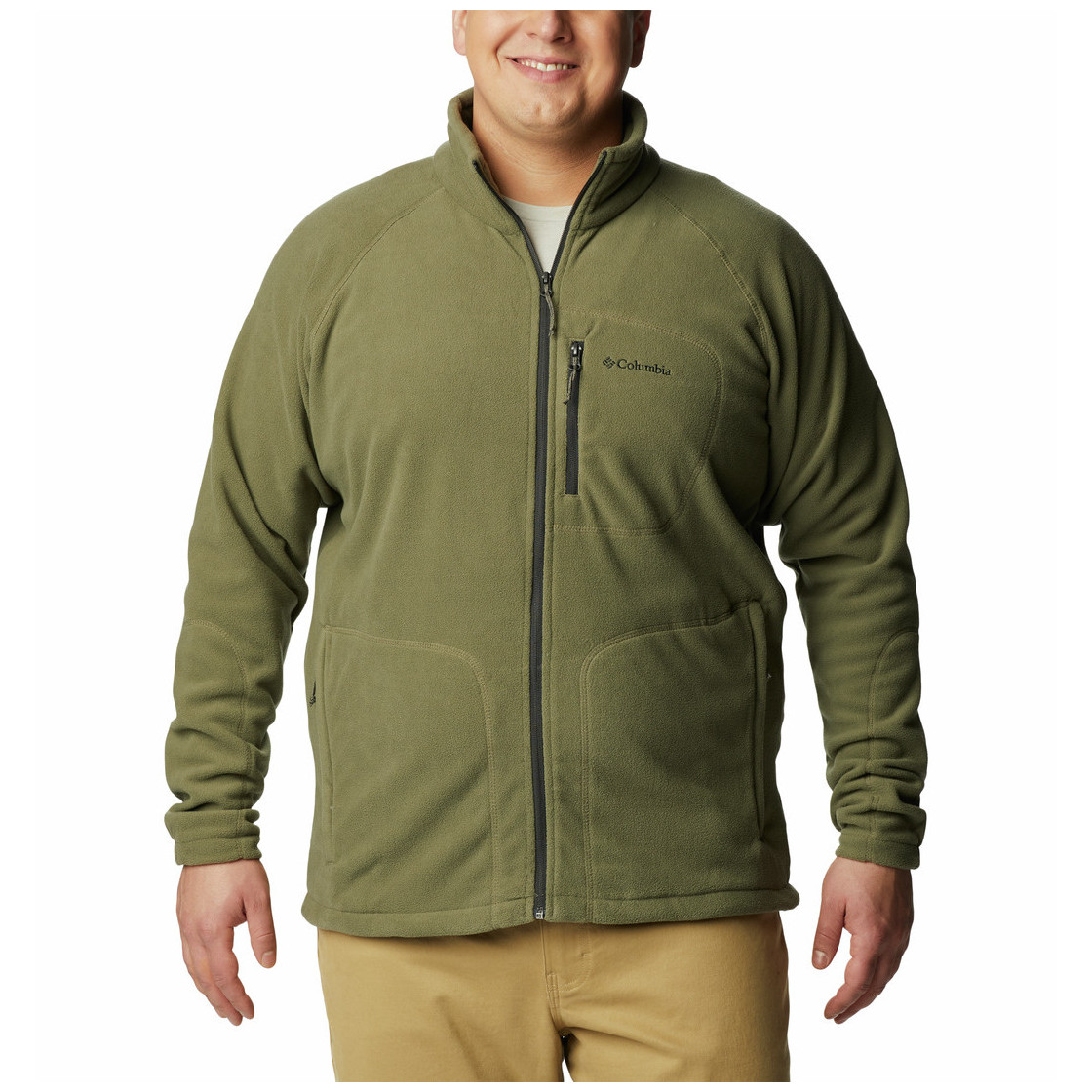 Bluza męska Columbia Fast Trek™ II Full Zip Fleece Rozmiar: XL / Kolor: zielony