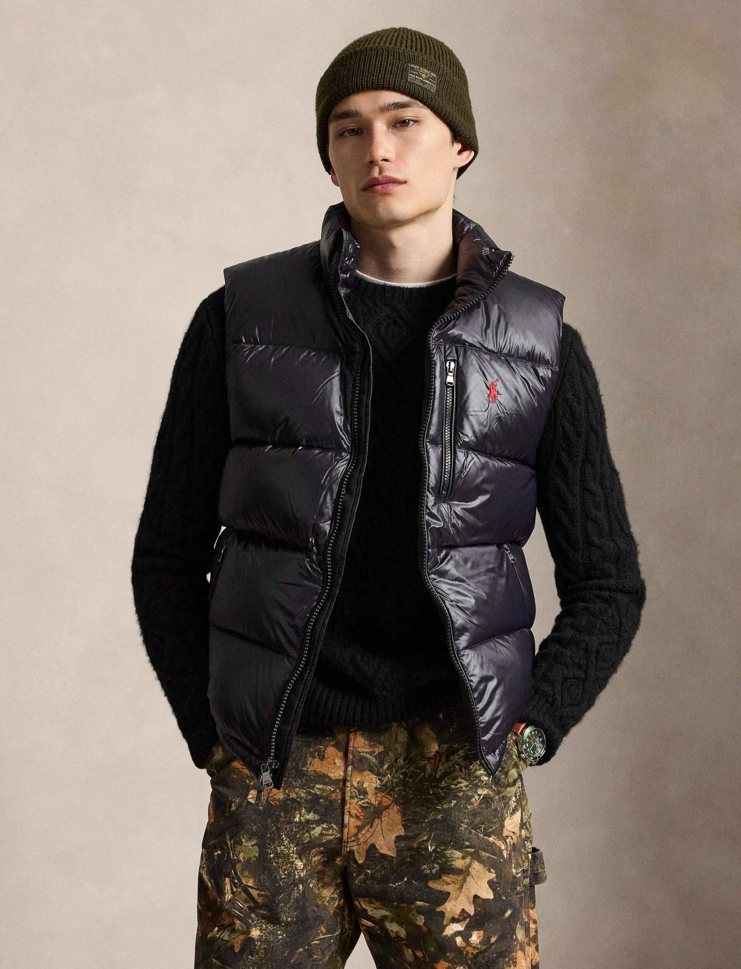 POLO RALPH LAUREN Puchowy bezrękawnik Regular Fit