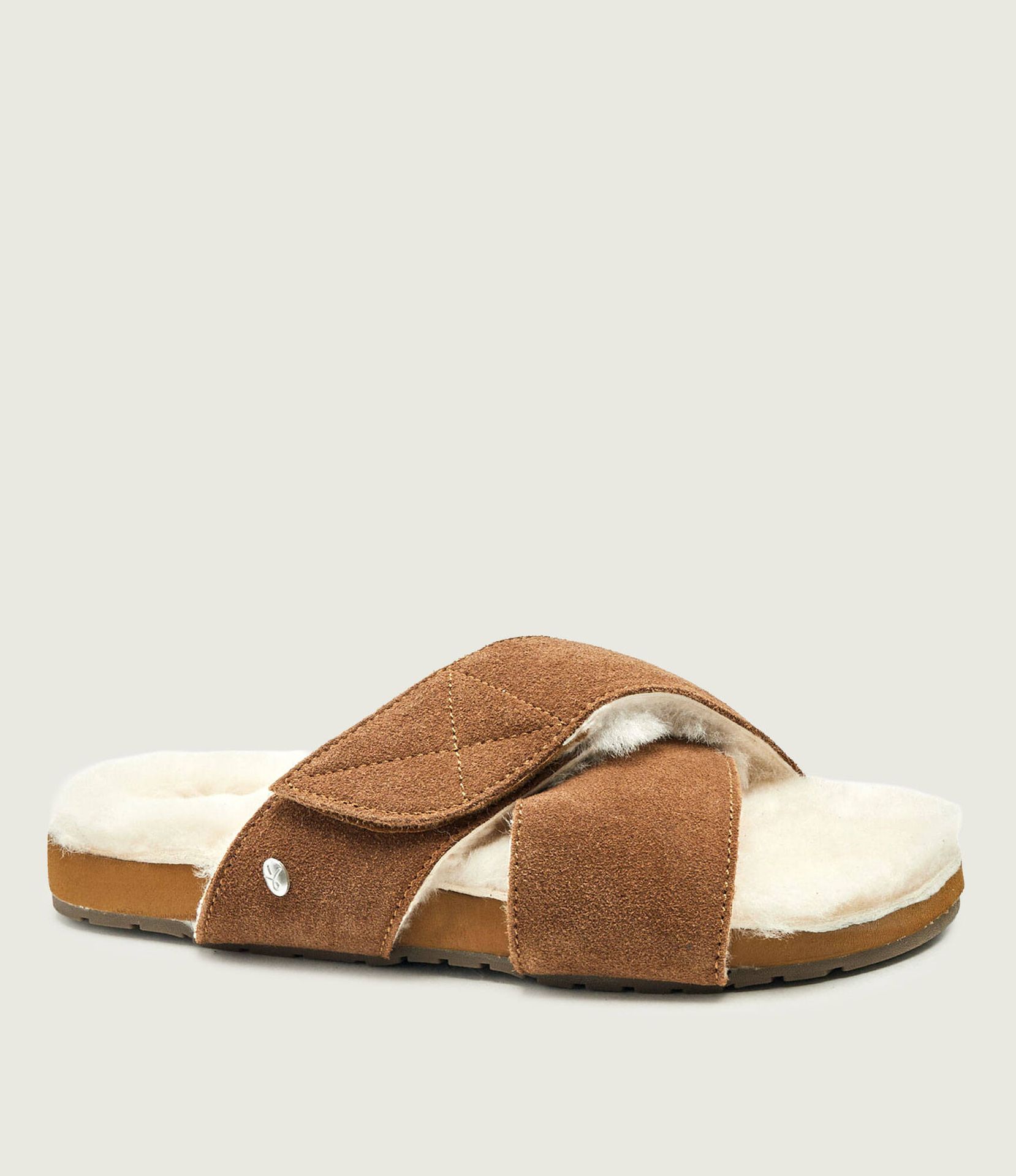 EMU Australia Klapki Casey Comfort z dodatkiem wełny zamsz
