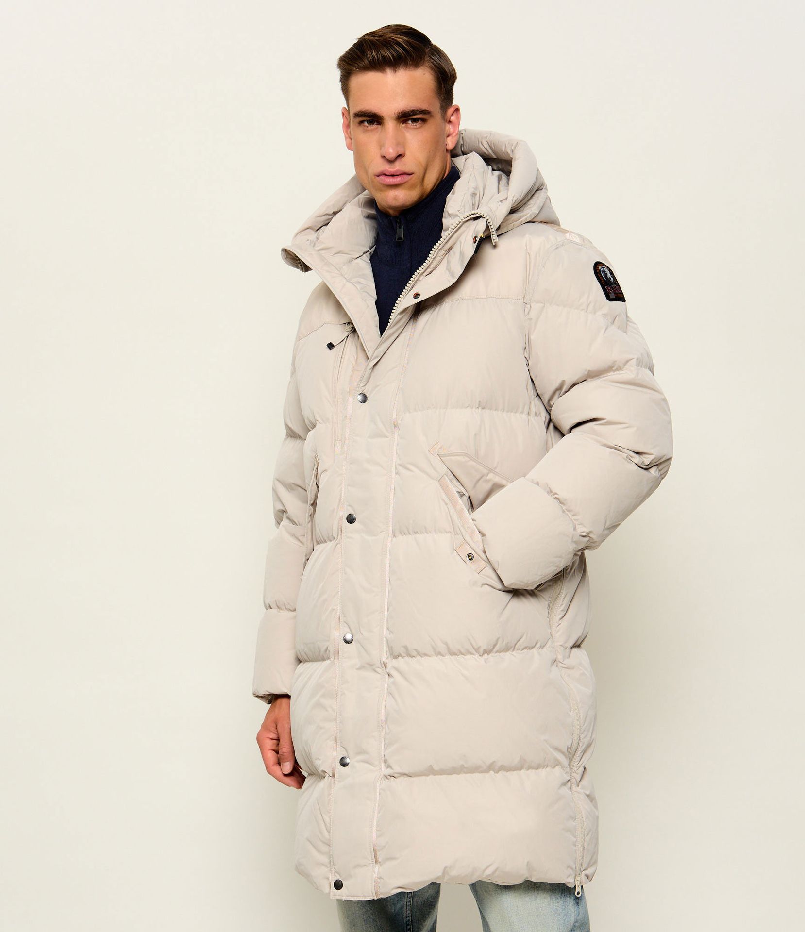 PARAJUMPERS Puchowy płaszcz Long Bear 2.0