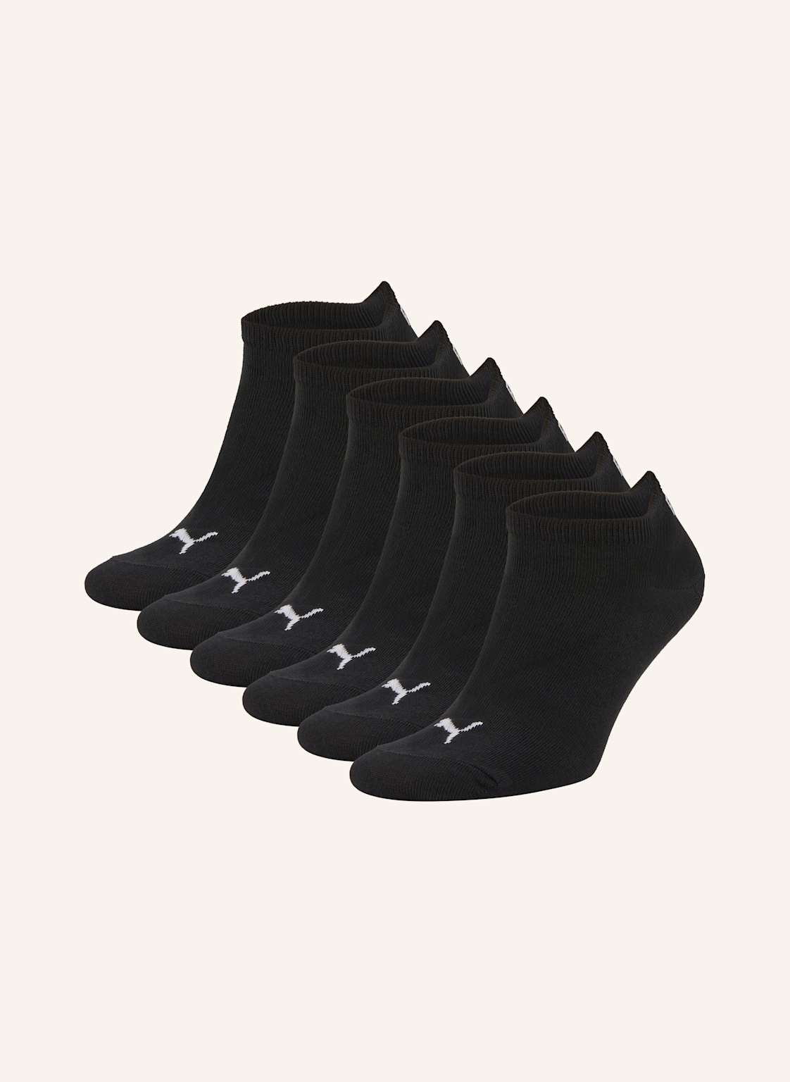 Puma Skarpety Do Obuwia Sportowego W 6-Paku schwarz