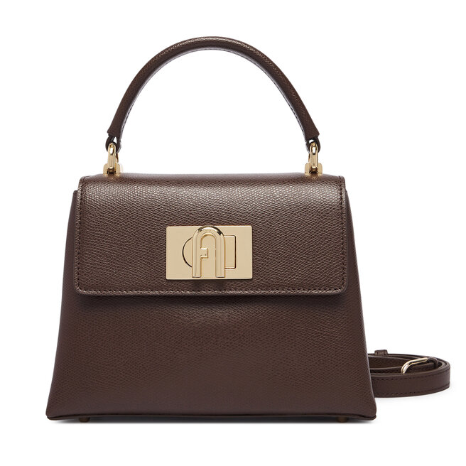 Torebka Furla 1927 Mini Top Handle WB00109 ARE000 4284S Brązowy ciemny