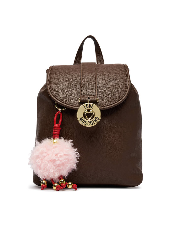 LOVE MOSCHINO Plecak JC4237PP0PKI0313 Brązowy