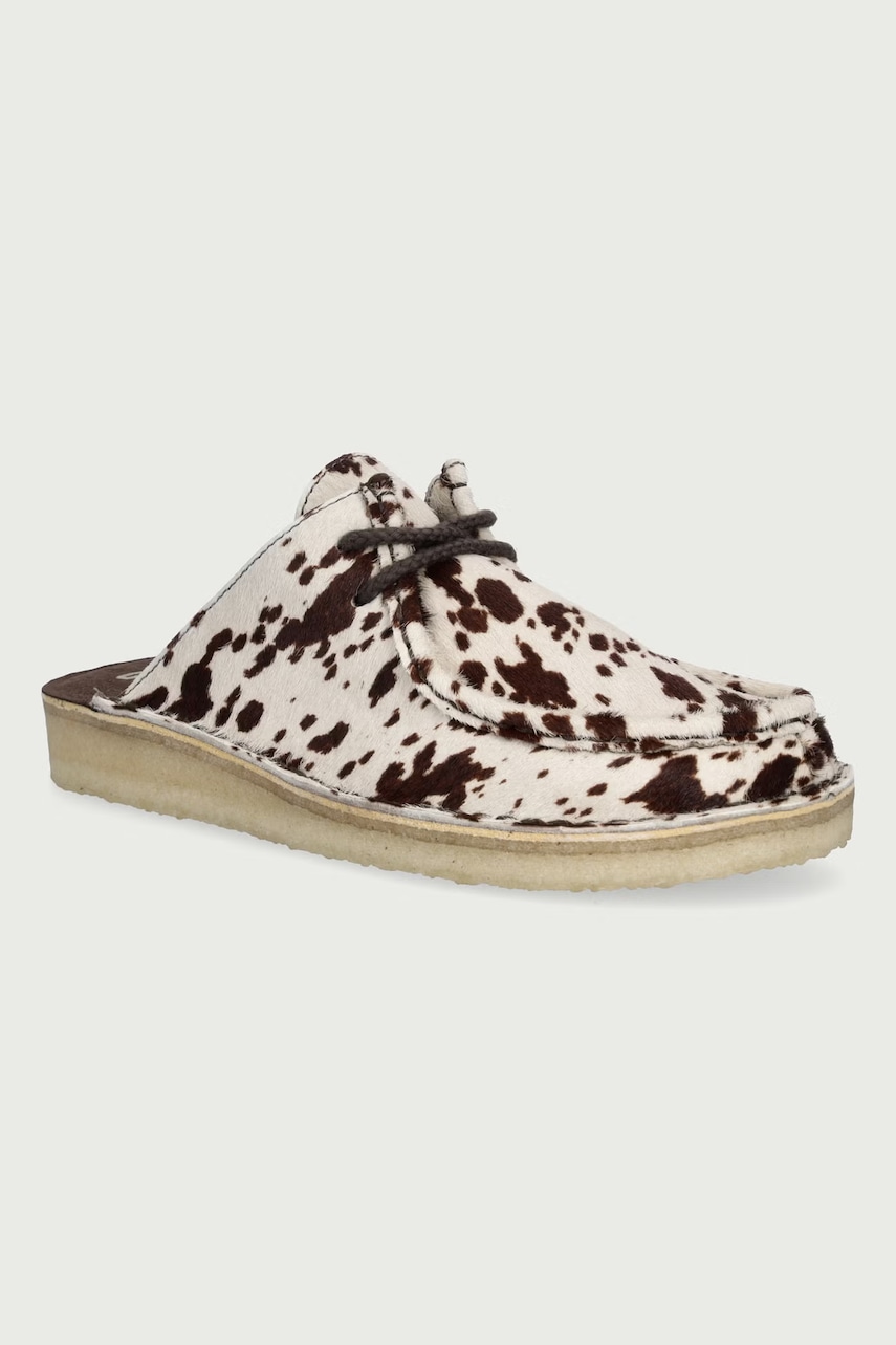 Clarks Originals klapki mules damskie skórzane