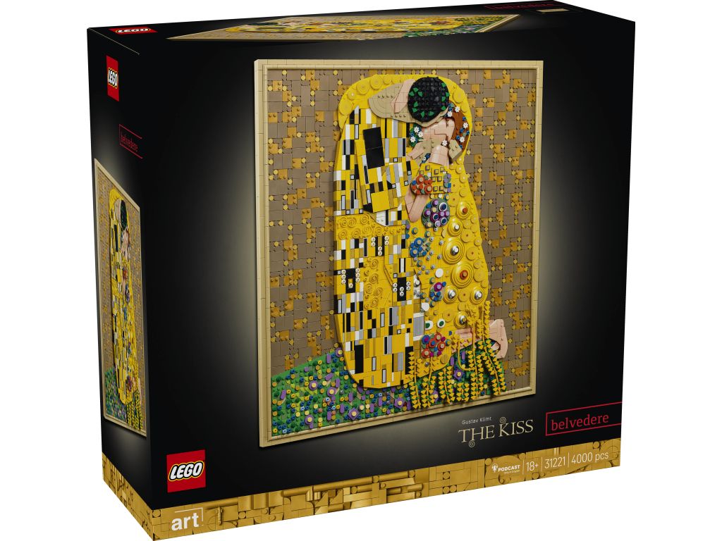 LEGO 31221 ART Gustav Klimt - Pocałunek