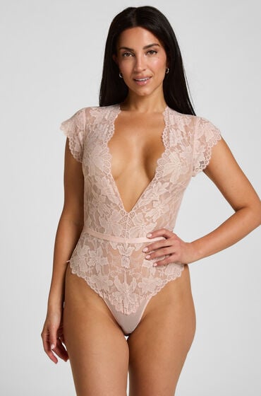 Hunkemöller Body Viktoria Różowy