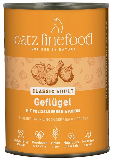 Catz Finefood N.03 Drób Puszka 400g 5069