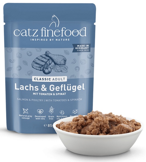 Catz Finefood N.05 Łosoś saszetka 85g / 4260101760913
