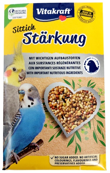 Vitakraft Sittich Starkung 30g - z biotyną na pierzenie 8691