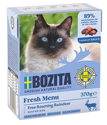 Bozita Cat Renifer W Sosie 370g - Renifer W Sosie 370g