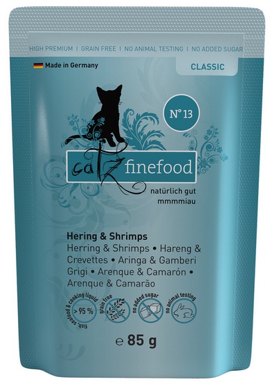 Catz Finefood N.13 Śledź i Kraby saszetka 85g / 4260101761620