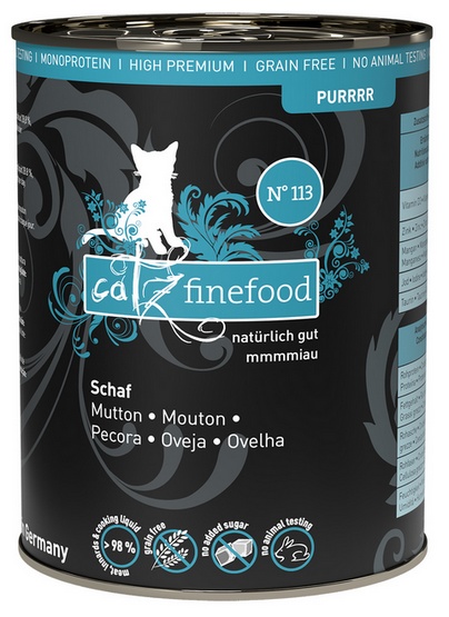 Catz Finefood Purrrr N.113 Owca puszka 400g MS_15328