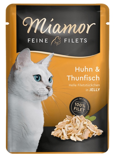 Miamor Feine Filets kurczak z tuńczykiem - Saszetka 100g