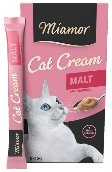 Miamor Cat Confect Malt Cream 6x15g 1 opakowanie