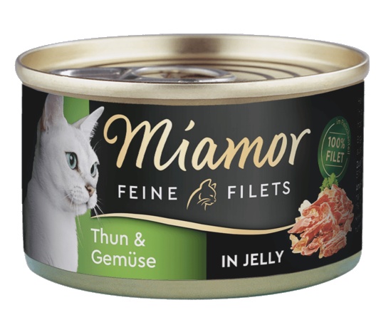 Miamor Feine Filets - filety mięsne smak: tuńczyk z warzywami 100g