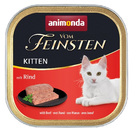 Opinie o  Szalka Vom Fein Kitten Wołowina 100 G