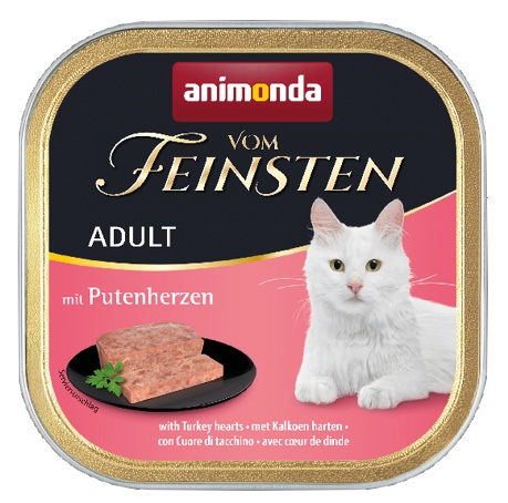 Animonda Vom Feinsten Classic Cat smak: wołowina i serca z indyka
